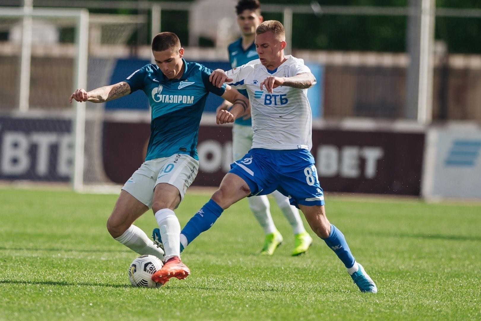 Футболисты «Динамо-2» сыграли вничью с «Зенитом-2»