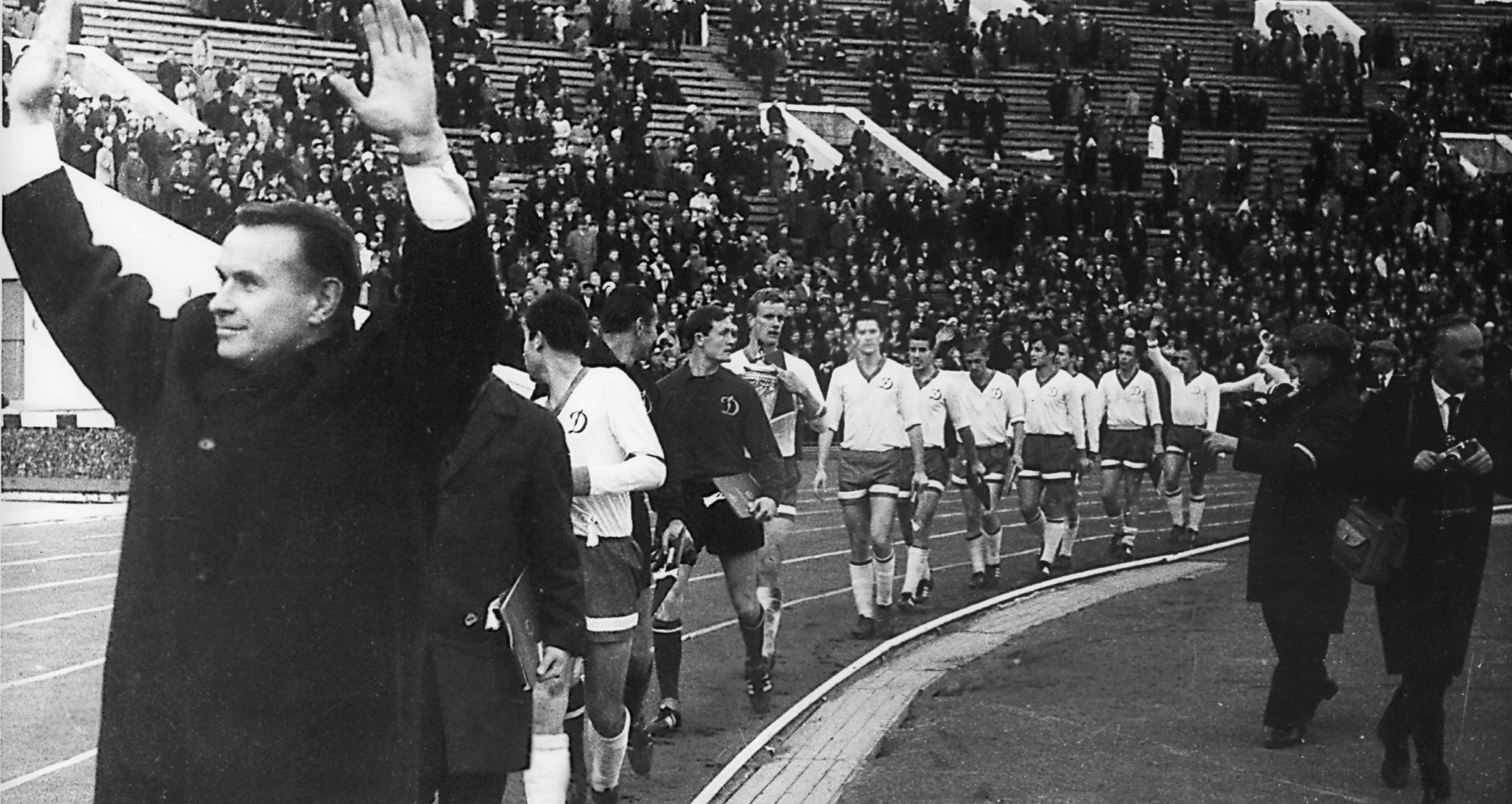 «Динамо» после победы в Кубке СССР 1967 года
