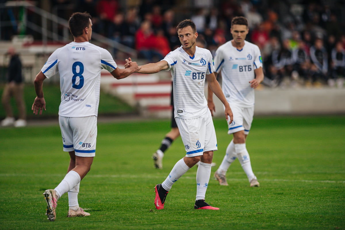 Бело-голубые разгромили «Динамо» Ческе-Будеёвице в контрольном матче