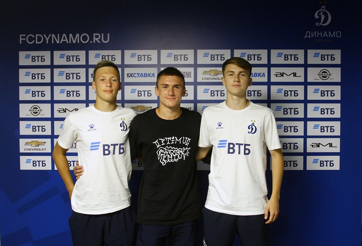 Oleg Kuzmin, Dmitry Begun and Yegor Smelov